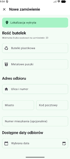 Formularz zamówienia